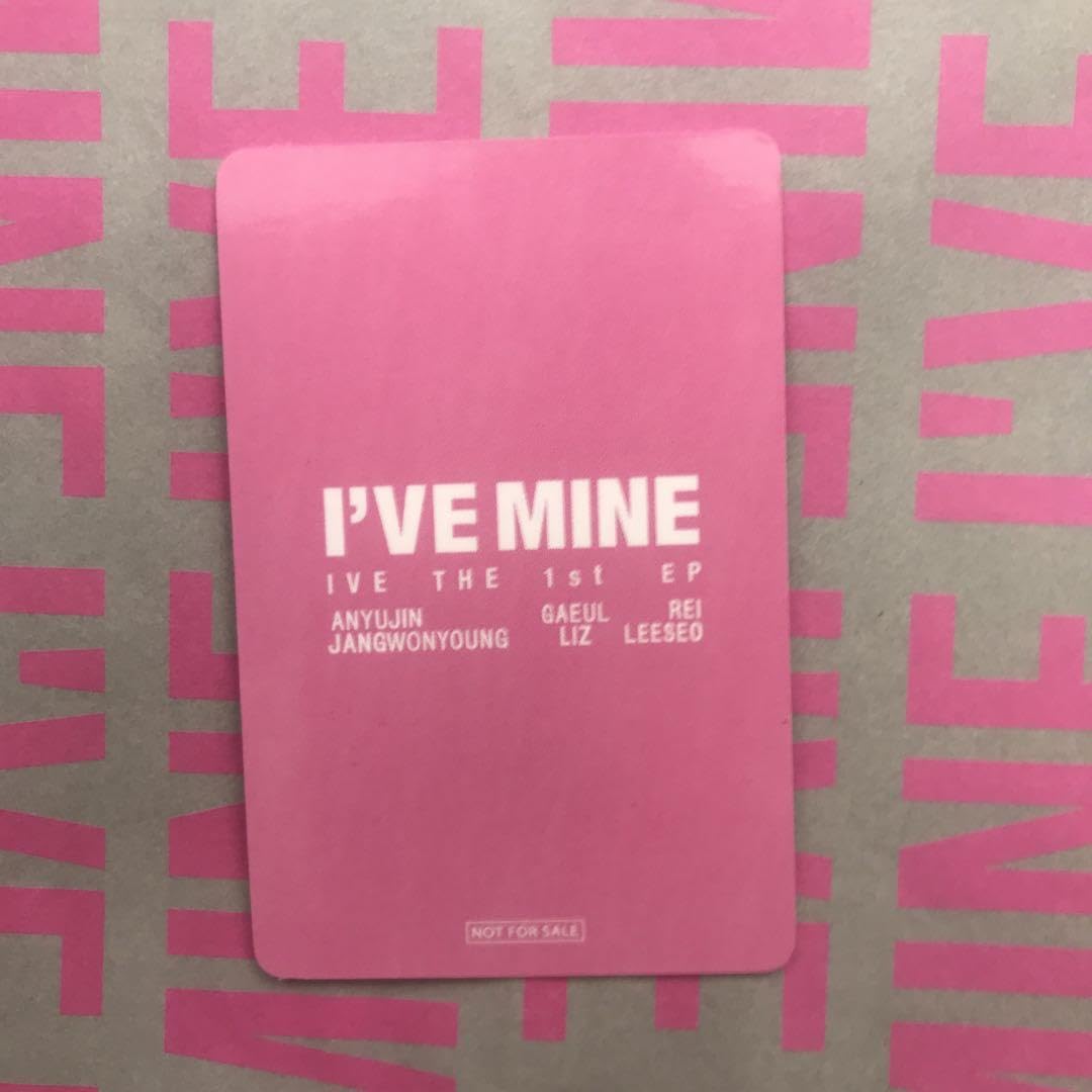 Amazon.co.jp: IVE mine I'VE 横浜アリーナ 会場限定ウォニョン トレカ
